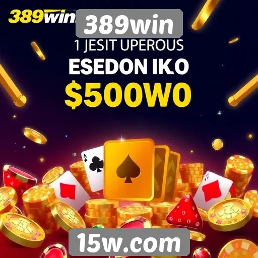 Promoções e bônus oferecidos pelo 389win